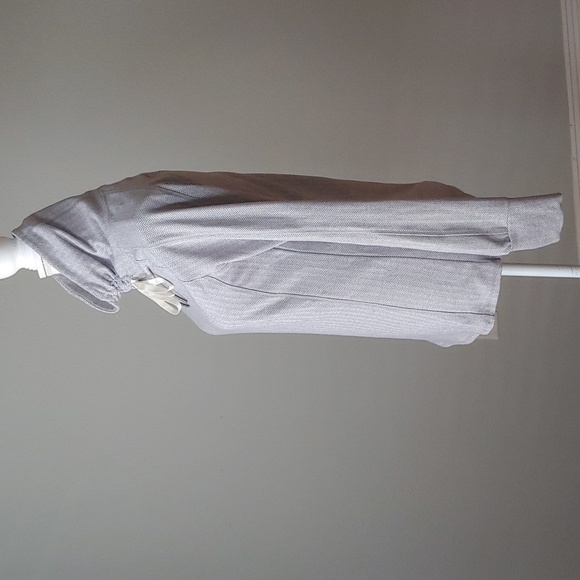 Kyodan | Gray Longsleeved Drawstring Turtleneck Pullover Shirt - Picture 3 of 14